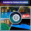 RGB LED Pool Lighting 45W LED Lamp Underwater Headlight Underwater Pool Light 460 Beads Changing Modes