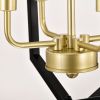 12-Light Lantern Tired Farmhouse Ceiling Hanging Light Black Chandelier Metal Modern Pendant Light Fixtures for Kitchen Island Dining Room Living Room