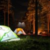LED Work Light with Stand, 11200 Lumen Dual-Head Tripod Lights Construction, Outdoor Construction Light Stand Portable stand work light with Remote