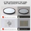 15.75in LED Ceiling Light Fixture 24W,2400LM, 5 CCT Colors 2700K 3000K 3500K 4000K 5000K, Dimmable Modern Light Fixture for Bedroom Bathroom Hallway