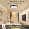 15.75 INCH Semi Flush Mount Ceiling Light Fixture, Modern Farmhouse LED Ceiling Light 1 Color (3000K)