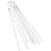 Meteor Lights 8 pcs 2 ft Colorful 288 LEDs Indoor Outdoor