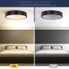 15.75 INCH Semi Flush Mount Ceiling Light Fixture, Modern Farmhouse LED Ceiling Light 1 Color (3000K)