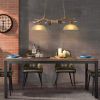 Double Antler light Chandelier Vintage chandelier Lighting Restaurant Room Decoration romantic light for bedroom hanging lamp