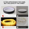 15.75 INCH Semi Flush Mount Ceiling Light Fixture, Modern Farmhouse LED Ceiling Light 1 Color (3000K)