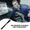 Flexible Led Flashlight Magnetic Led Job Site Zoomable Extendable Light Outdoor Gear For Work Bench Auto-Repairing BBQ
