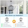 4-Light Farmhouse Kitchen Chandeliers