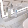 30x36 inch LED Bathroom Vanity Mirror Wall Mounted Adjustable White/Warm/Natural Lights Anti-Fog Touch Switch with Memory Modern Smart Large Bathroom