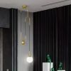 Modern LED E14 Pendant Lights for Dining Living Room Chandelier Bedroom Creative Black Gold Hanging Lamps Lighting Fixtures
