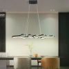 Home Alexa Google Home Modern LED Pendant Lights for Living Dining Room Bar Kitchen Room Hanging Pendant Lamp Fixtures