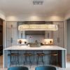 Modern Crystal Ceiling Chandelier Round Ring Lamp Suspension Fixtures Dining Room Furniture Plafon Led Luminaire Pendant Lights
