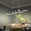 Home Alexa Google Home Modern LED Pendant Lights for Living Dining Room Bar Kitchen Room Hanging Pendant Lamp Fixtures