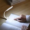 LED Clip On Reading Light 3 Brightness Levels Eye Care Book Lamp Bright LED Clip Lights For Reading In Bed Lightweight Ideal For